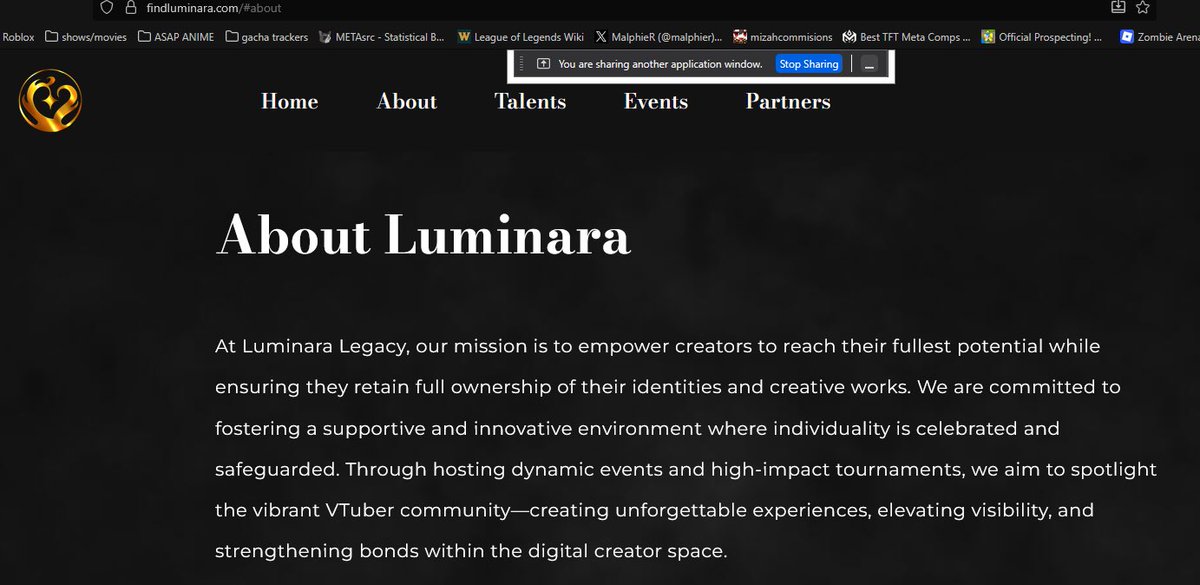 Couldn’t even make this shit up if I wanted to. 💀 The response from the person that runs the org vs the org’s about me section. 

Yeah they aren’t required to “promote” us, but it’s in your own mission statement to “elevate visibility”. It’s even more annoying that they think I