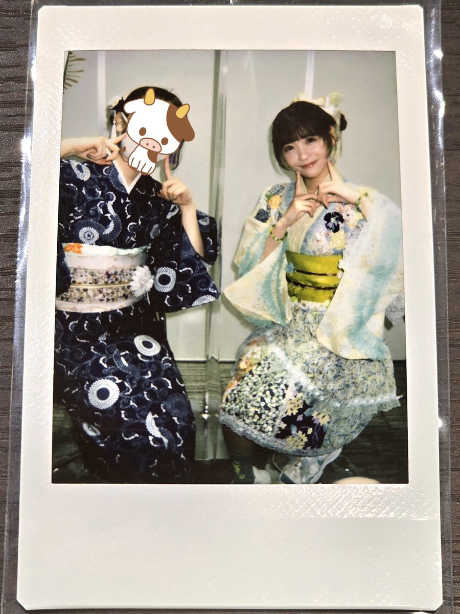 ら*。様 FRUITS ZIPPER 櫻井優衣 浴衣 チェキ 大特典会 🍓𝙋 𝙍