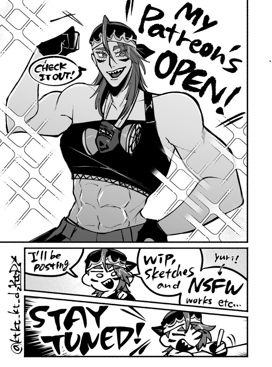 ktkt_kt_d's tweet image. My new challenge🐉 Check it out! 💪➡️patreon.com/cw/Kt_d 
#Patreon #OC