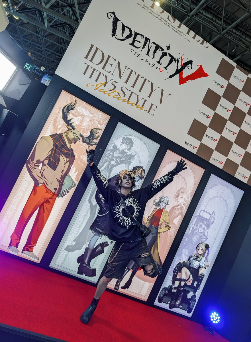 コスプレイヤーのクロウです！ TGS2025の第五人格公式『IDENTITYV