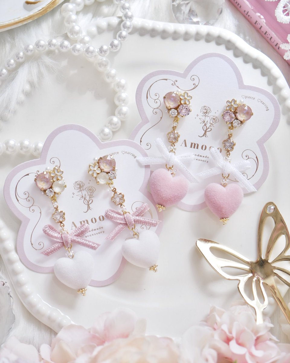 このあと新作発売🧸🤎🎀
待望のA/Wの季節が来ました♡♡
ベルベットリボン、沢山出てますよ〜💁‍♀️💓