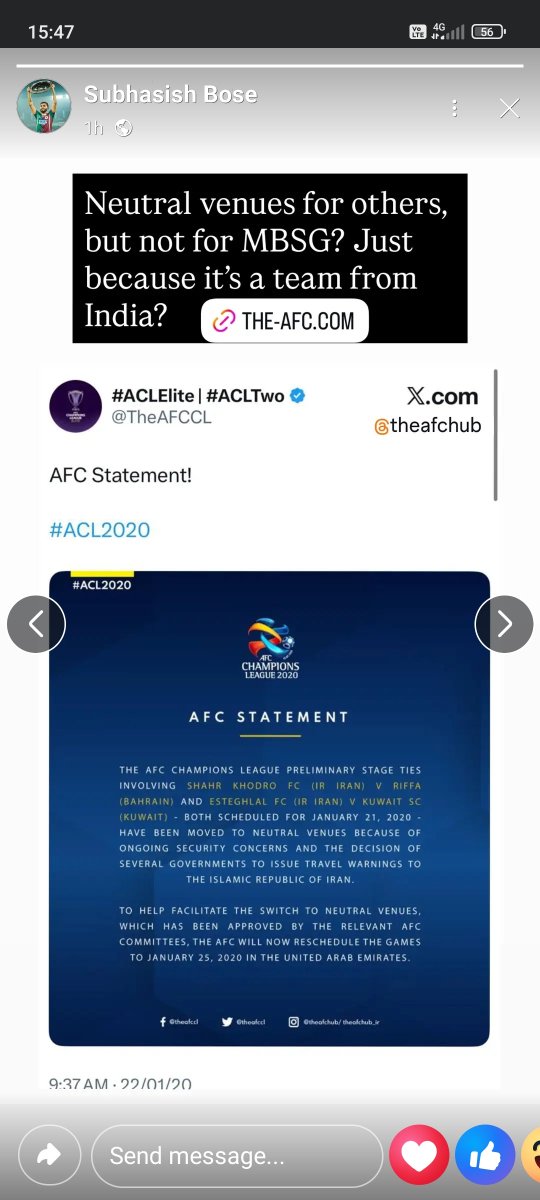 Arijit289's tweet photo. The captain is foolish enough to defend a pathetic decision made in 2025 by citing a situation from 2020. Nothing but SHAME SHAME SHAME 🤡 #MBSG #IndianFootball https://t.co/vM9AEWDRjN
