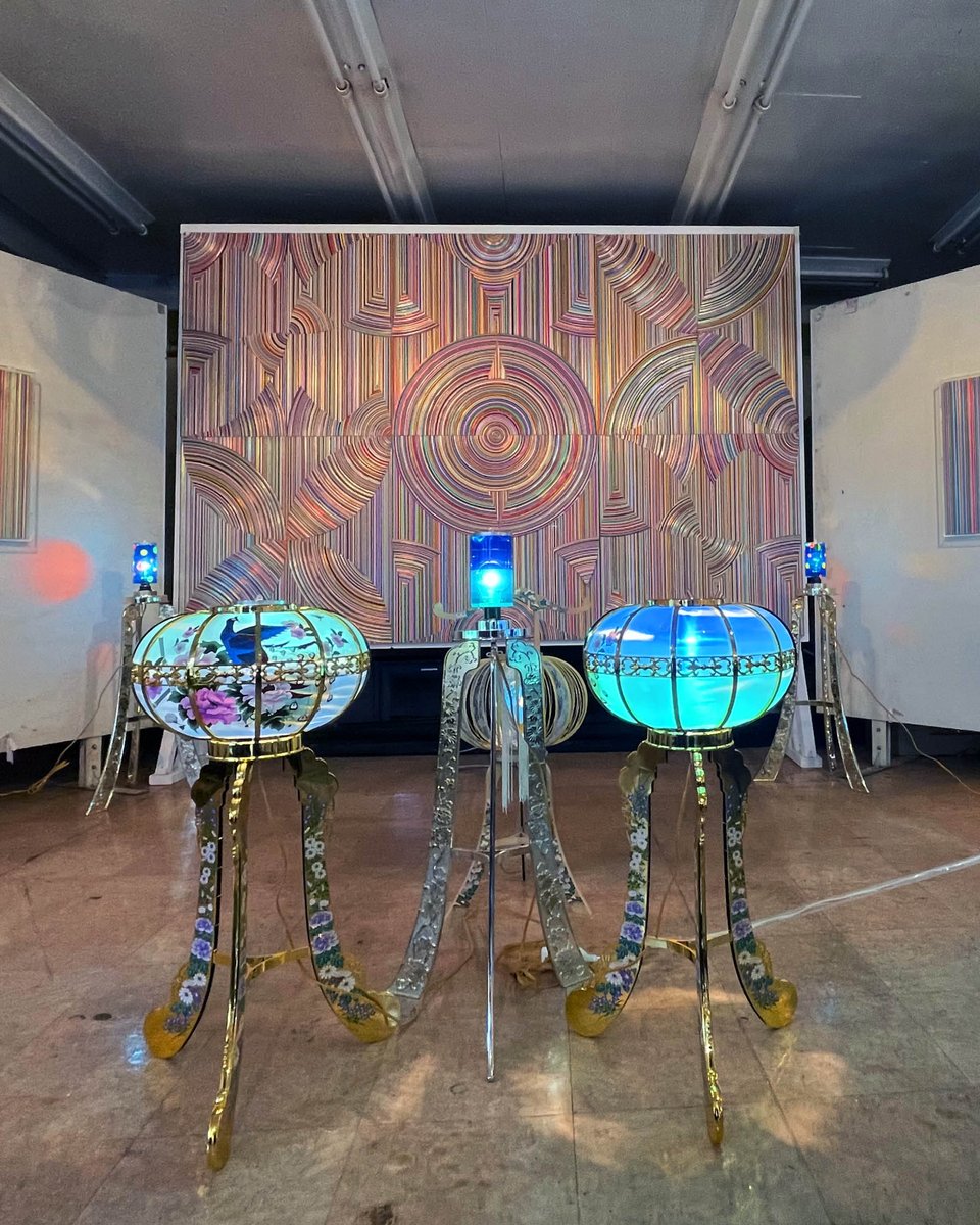 Tengshing_K's tweet photo. 昨日よりスタートした
「Muroran Art Project「鉄と光の芸術祭2025」」
に出展しています。お近くの方は、ぜひお立ち寄りください！

【会期】9/27(土)、28(日)、10/4(土)、5(日)
　　　10/11(土)、12(日)、13(月・祝) ［全7日間］
 
【時間】10:00～16:00 https://t.co/smXsCHUOBY