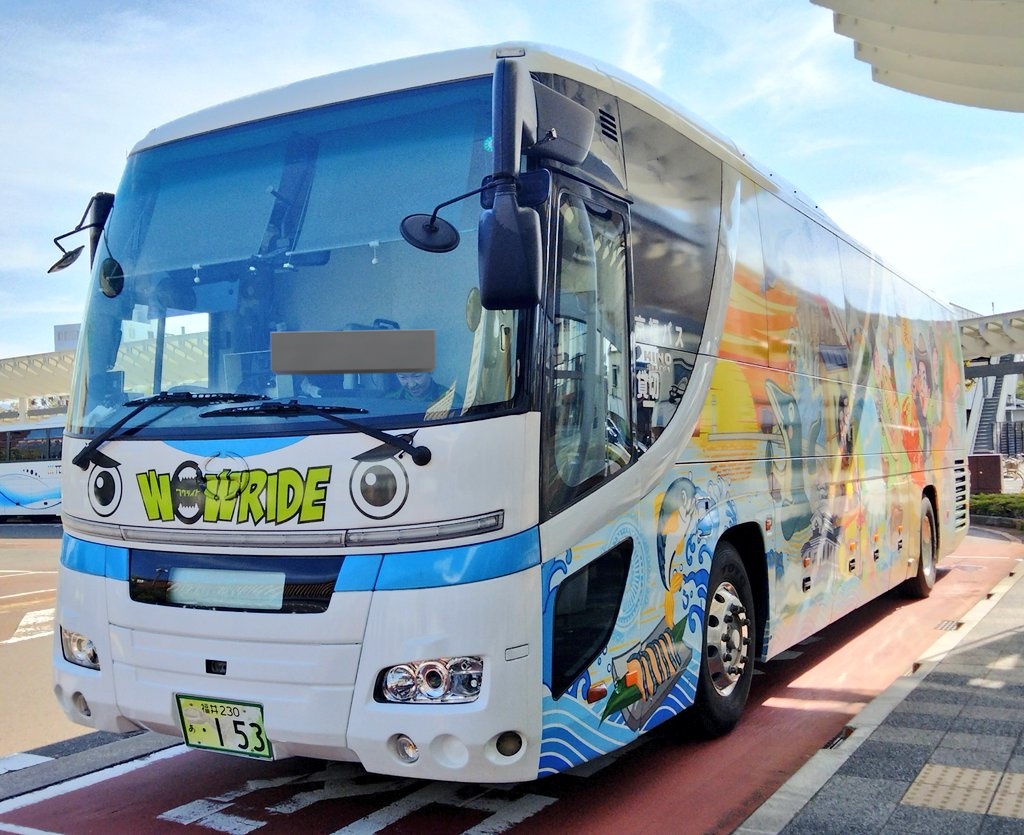 Ai300198201's tweet photo. やっとFUKちゃんに遭遇です。
#新感覚XRバス
#WOWRIDE
#いこっさ福井号
#FUKちゃん
#日野
#セレガ
#撮りバス https://t.co/pjuJekYRZB