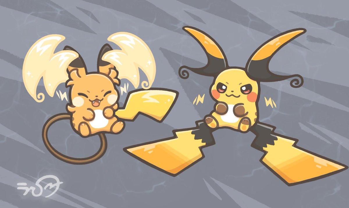 Kitsune_ran's tweet photo. メガライチュウ🐹⚡️💝✨
#ポケモン #ライチュウ
#PokemonLegendsZA #MegaRaichu https://t.co/jhEZzo3peO