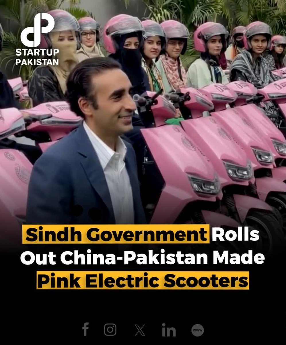 The Sindh government rolled out the Pink  Scooters Scheme through  Mass Transit Authority, marking a significant step toward women’s empowerment and greener urban mobility.
The scheme offers free scooters to women, prioritizing widows, single mothers, working women, and students