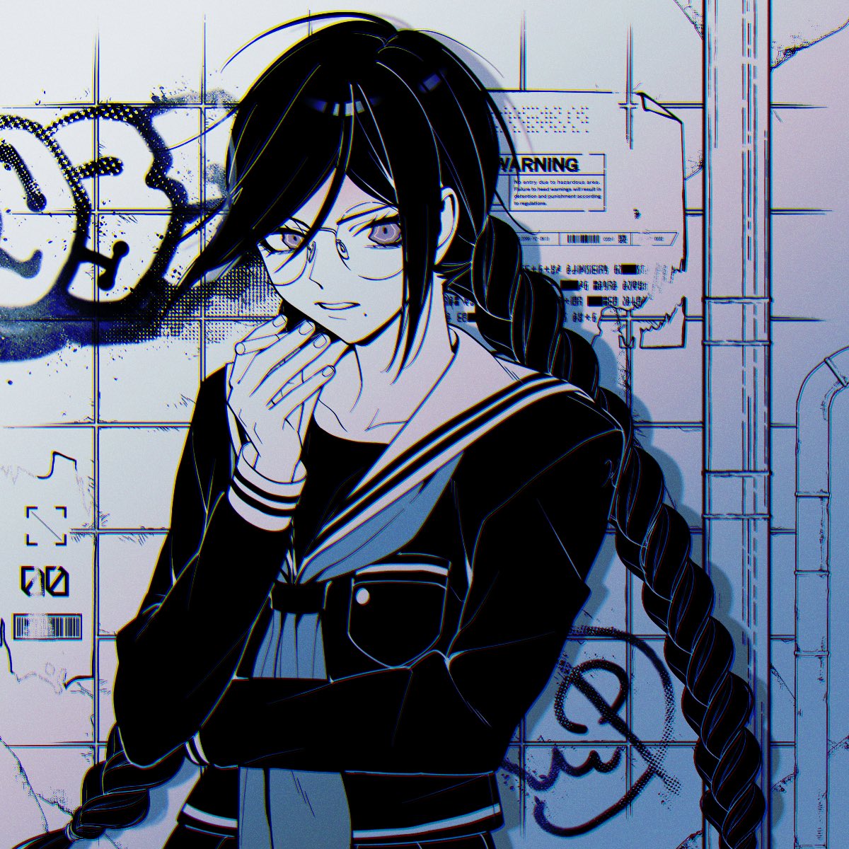 殺った後の一服(相手の懐から拝借)