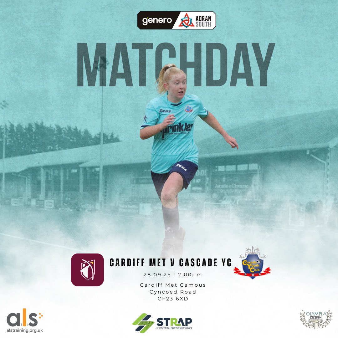 Cascade YC Ladies (@cascadeladies) on Twitter photo π¨ MATCHDAY π¨
π: <a href="/AdranLeagues/">Genero Adran Leagues π΄σ §σ ’σ ·σ ¬σ ³σ Ώ</a> South
π: Cardiff Met
π: Cyncoed Stadium
π: CF23 6XD
β°: 2.00pm | Kick Off
#UpTheCade π©΅π€ π¨ MATCHDAY π¨
π: <a href="/AdranLeagues/">Genero Adran Leagues π΄σ §σ ’σ ·σ ¬σ ³σ Ώ</a> South
π: Cardiff Met
π: Cyncoed Stadium
π: CF23 6XD
β°: 2.00pm | Kick Off
#UpTheCade π©΅π€