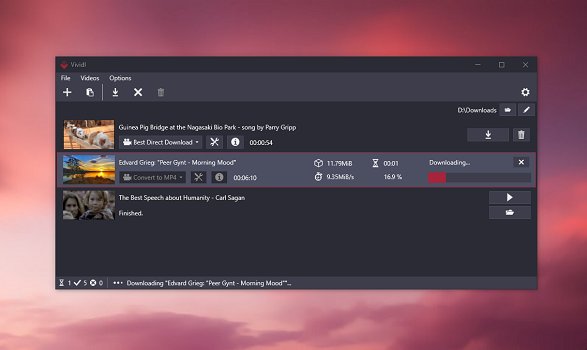 elhackernet's tweet image. 🛠️ Vividl es una Interfaz gráfica moderna de Windows para youtube-dl/yt-dlp que permite descargar vídeos de cientos de sitios web
🎥 Convierte vídeos a MP4, AVI, WebM...
🎶 Extrae pistas de audio como MP3, M4A...
📂Descarga varios vídeos simultáneamente
github.com/Bluegrams/Vivi…