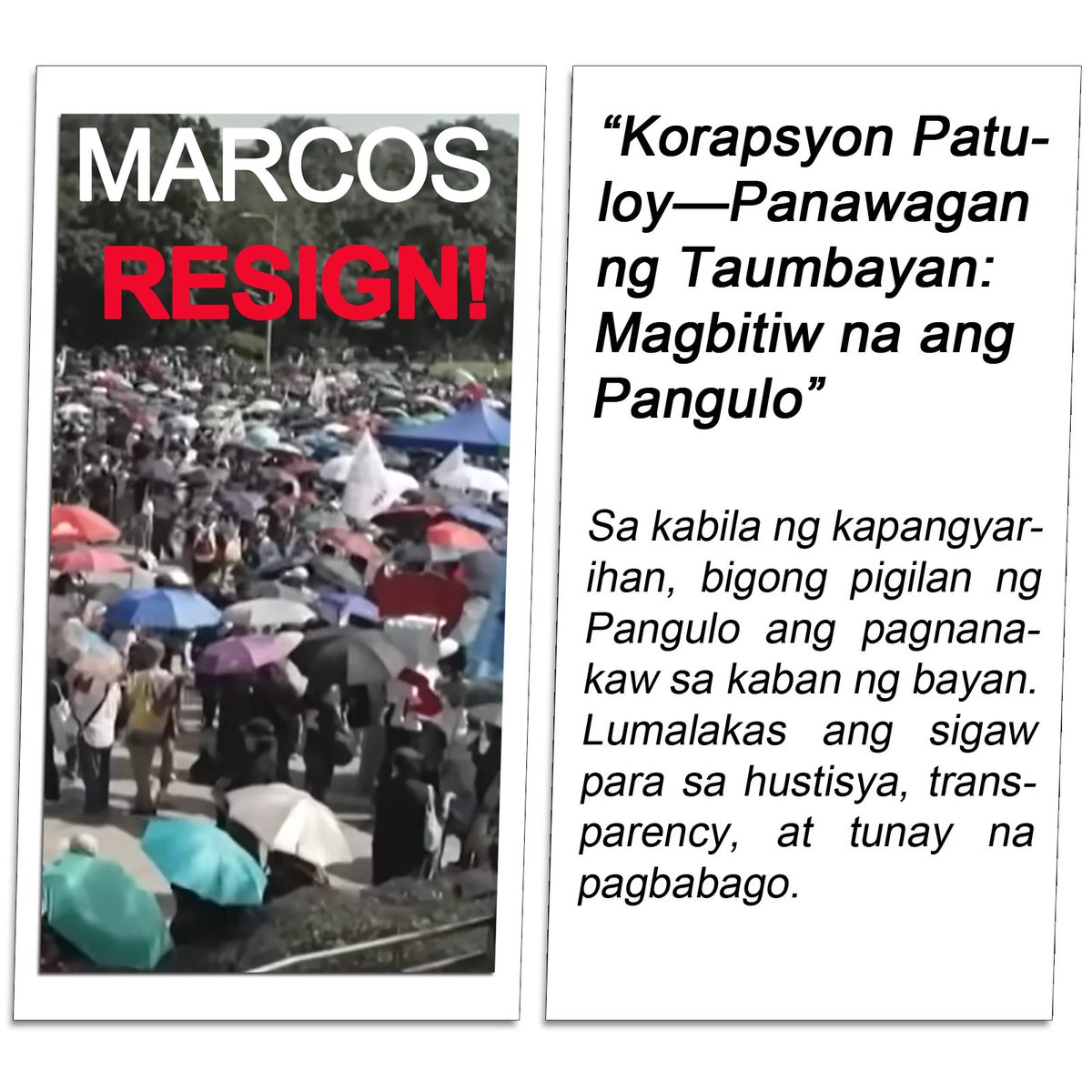 PHILSHIELD85936's tweet image. Patuloy ang pagnanakaw sa pera ng bayan—at tila walang aksyon mula sa Pangulo. Panawagan ng taumbayan: magbitiw na. #Korapsyon #AccountabilityPH #PabitiwNa