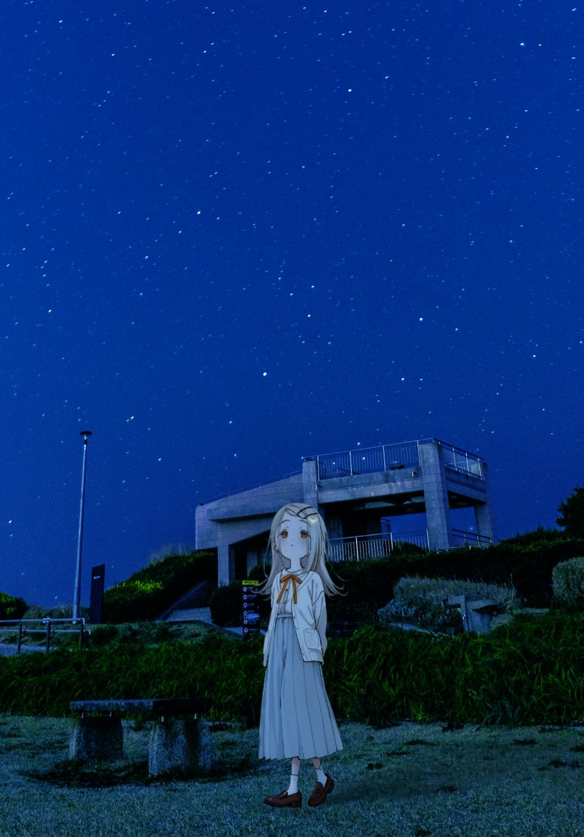 Imitationqqq's tweet photo. 星を見に行こう
 #篠澤広 https://t.co/LrRjuqfcnZ