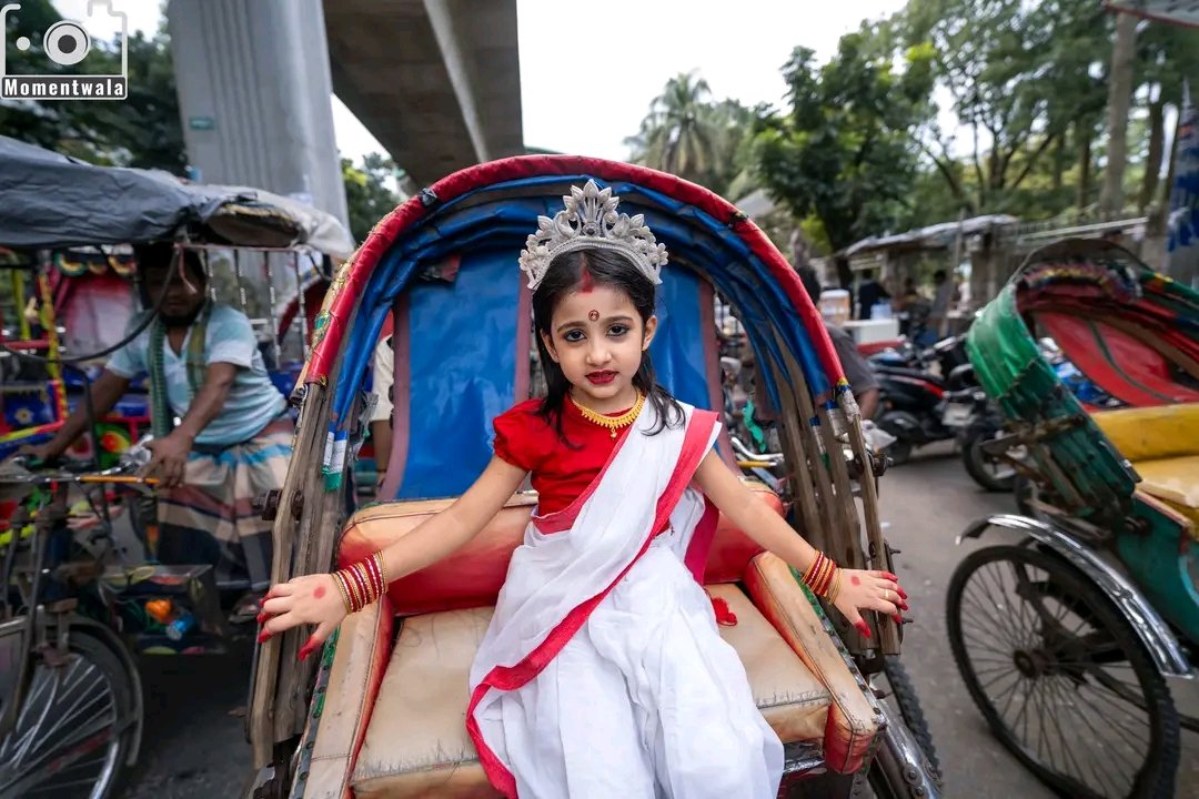 The Most Adorable "Maa Durga" from Bangladesh ☺️
From : <a href="/iSoumikSaheb/">বাংলার ছেলে 🇧🇩</a>