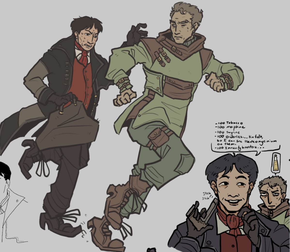 StinkyStrange's tweet photo. Ah, what the hell. What’s a bit of Pathologizing between friends. 
#pathologic #pathologic2 https://t.co/SOAJBD2L6T