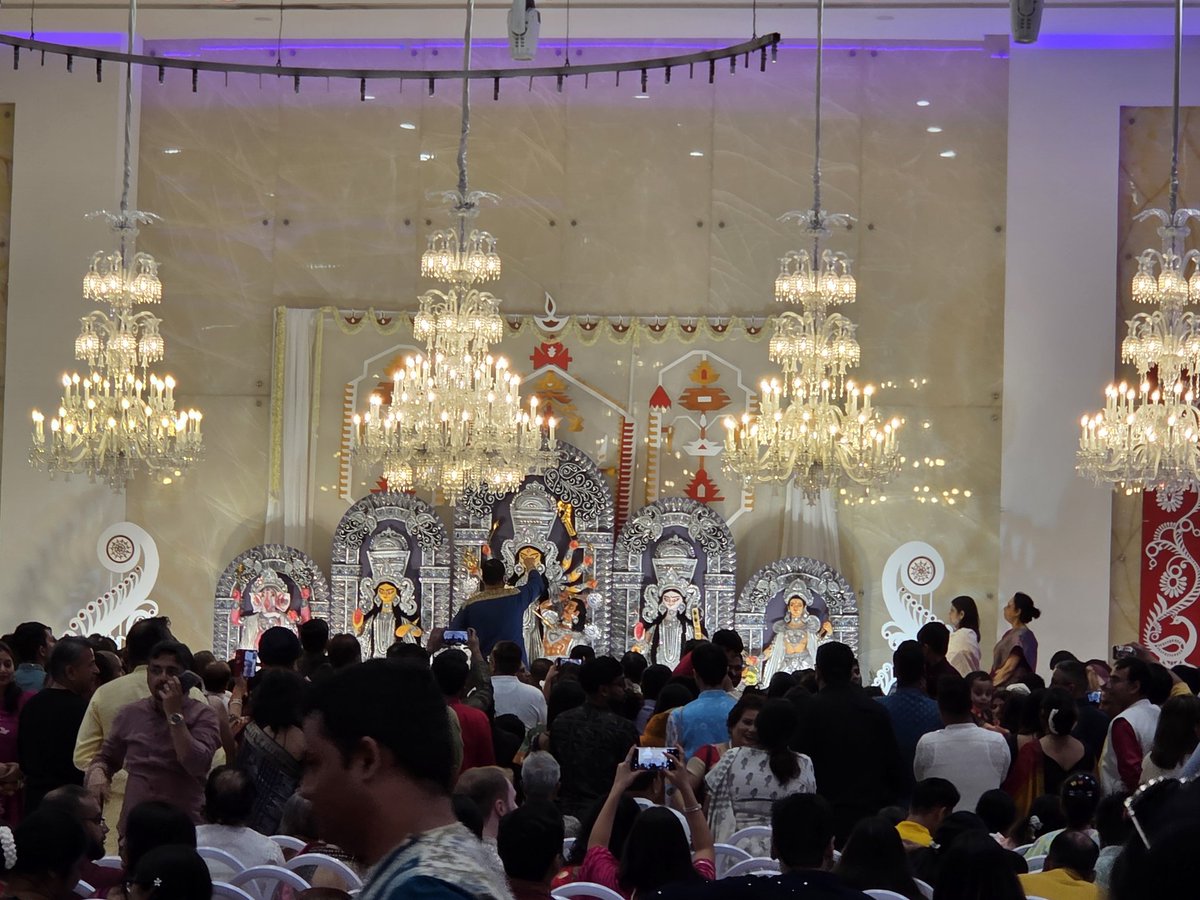 itzsamya's tweet image. #BANSW Durga Puja(50th year)