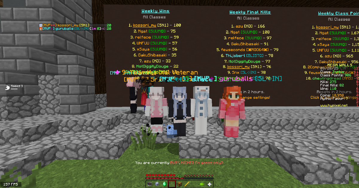 megawalls weekly 100 win :D