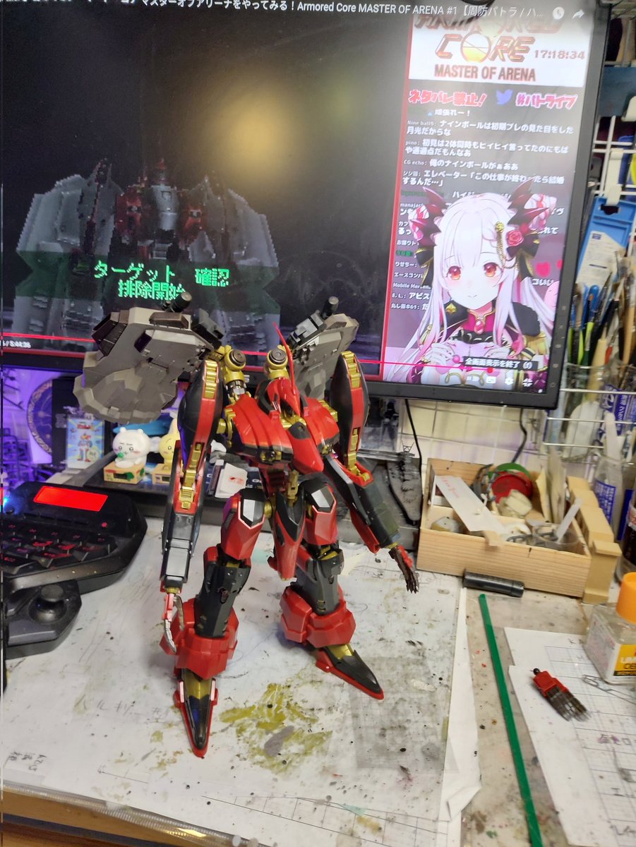 うーんやはり
ナインボール・セラフは立ちが良い
幾度となく対峙したこのシルエット…
ﾋﾟｰﾋﾟｰﾋﾟｰ
ｶｧｵ！ｶｧｵ！
でまずは何とか勝つことから始めた思い出…