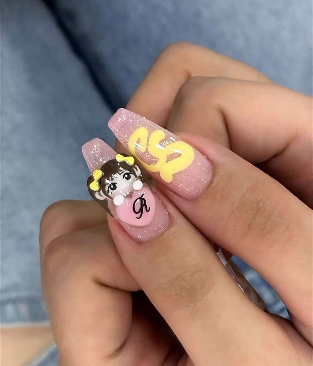 ふーりーさんネイル！めっちゃかわいくしてもらったんだよみてーーー！！！<a href="/risa_cs1108/">古澤 里紗 ( CUTIE STREET )</a> #ふりたんふりむいて