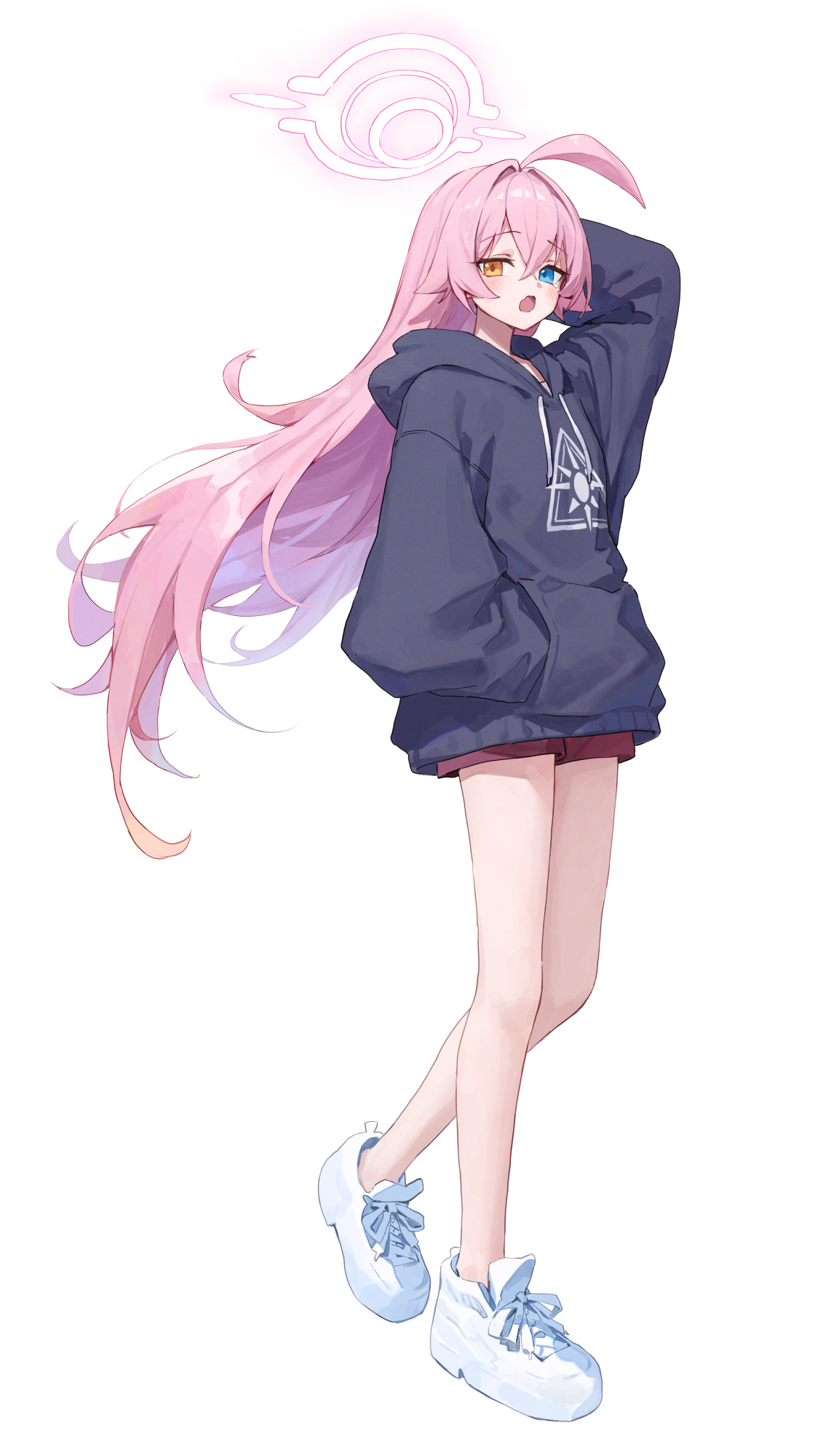 Reバース 小鳥遊ホシノ SNR　任務中　ホシノ　ブルーアーカイブ HOODIE for HOSHINO ブルアカ ホシノパーカー Reバース 小鳥遊ホシノ