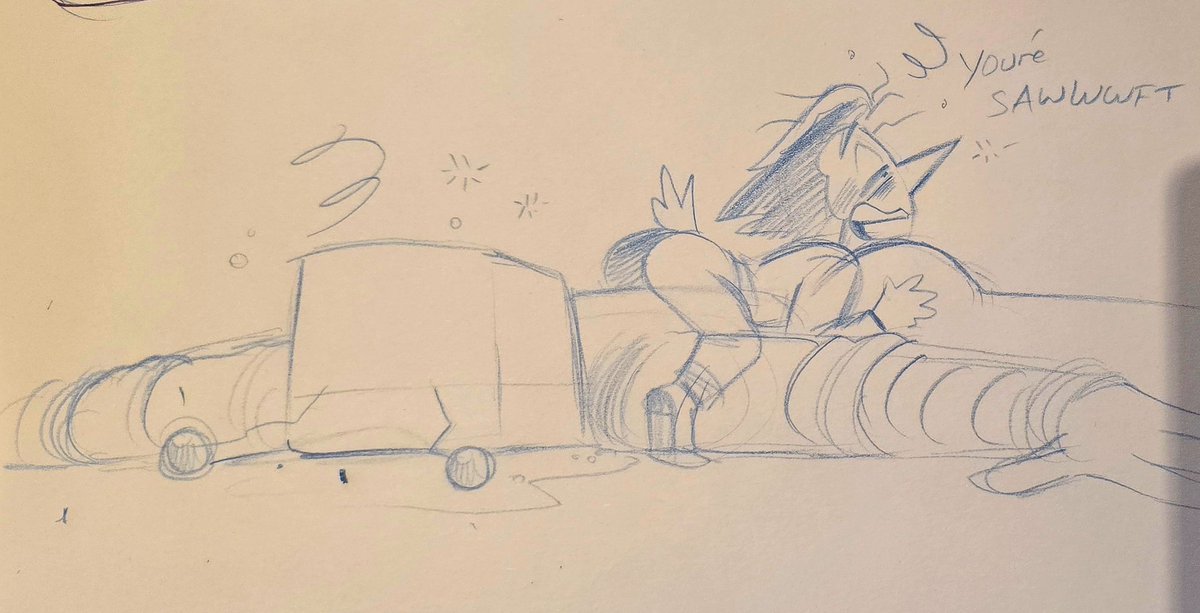 Drawing drunk spamtenna in public 