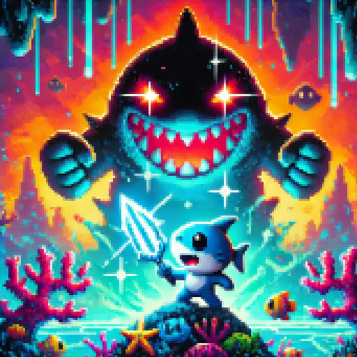 sharky2onkas's tweet photo. @cryptogalaxycc Meet $Sharky โ the fearless pixel shark of the #KRC20 ocean!
Built by the community, powered by 16-bit charm, Sharky swims the Deep Pixel Sea of Kaspa fighting glitches and riding waves.
Still early. Still hungry. Still $Sharky.
#Sharky #KRC20 #Kaspa #PixelPower https://t.co/GEFtW9ffVw