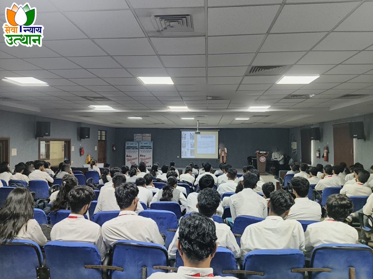 Under our ongoing Project Sankalp, two impactful sessions were conducted at Lakshmi Narayan College of Technology &amp; Science (LNCT&amp;S), Bhopal, on 26th Sept 2025

These sessions witnessed active participation from around 200 students of Pharmacy and Engineering streams

Project