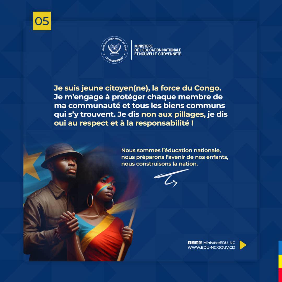 malu_raissa's tweet photo. #UnJourUnMessage
#CitoyennetéActive
Notre population, majoritairement jeune, est notre plus grande richesse — à condition de l'encourager à créer, à servir et à agir pour le plus grand bien. Ensemble, nous ferons la différence. #RDC 🙏🏽🤍 https://t.co/YL3mOB0mGA