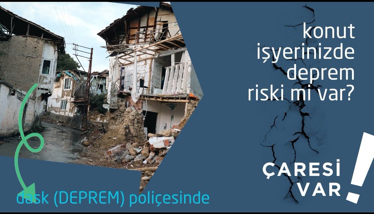#deprem bir Türkiye gerçeğidir. Lütfen #depremsigortası almayı ihmal etmeyin.
deprem sigortası Türkiye'nin her yerinde aynı fiyattır.