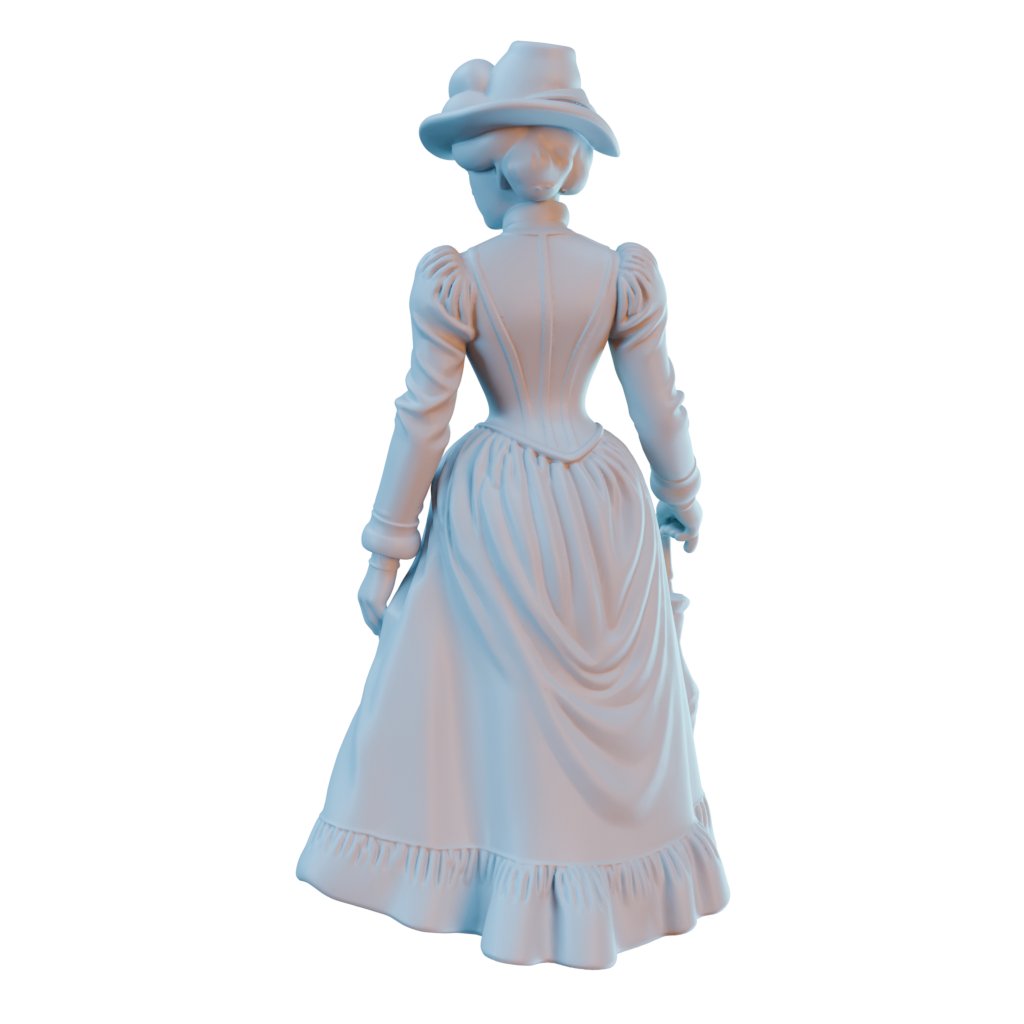 BKGcode_Models's tweet image. Imagine an elegant lady from the 1890s, wearing a Victorian-style dress, waiting on the platform of a detailed train station. Around her, a miniature world comes to life: steam locomotives, passenger cars, period houses, and picturesque landscapes.
cults3d.com/:3492490