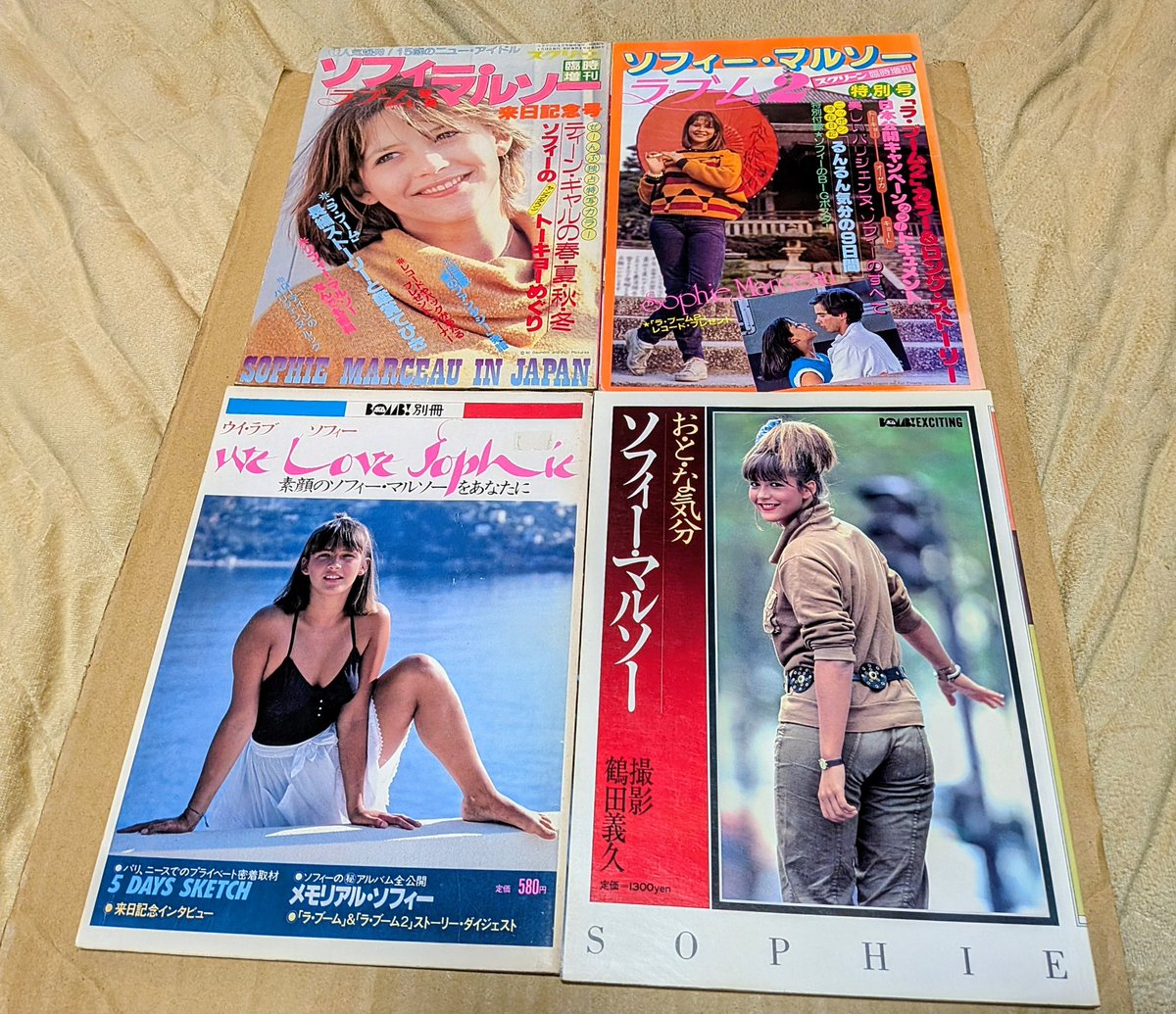 ⭐️当時物、人気、レア、貴重。 ＃ソフィー・マルソー ＃写真集 ＃ラ