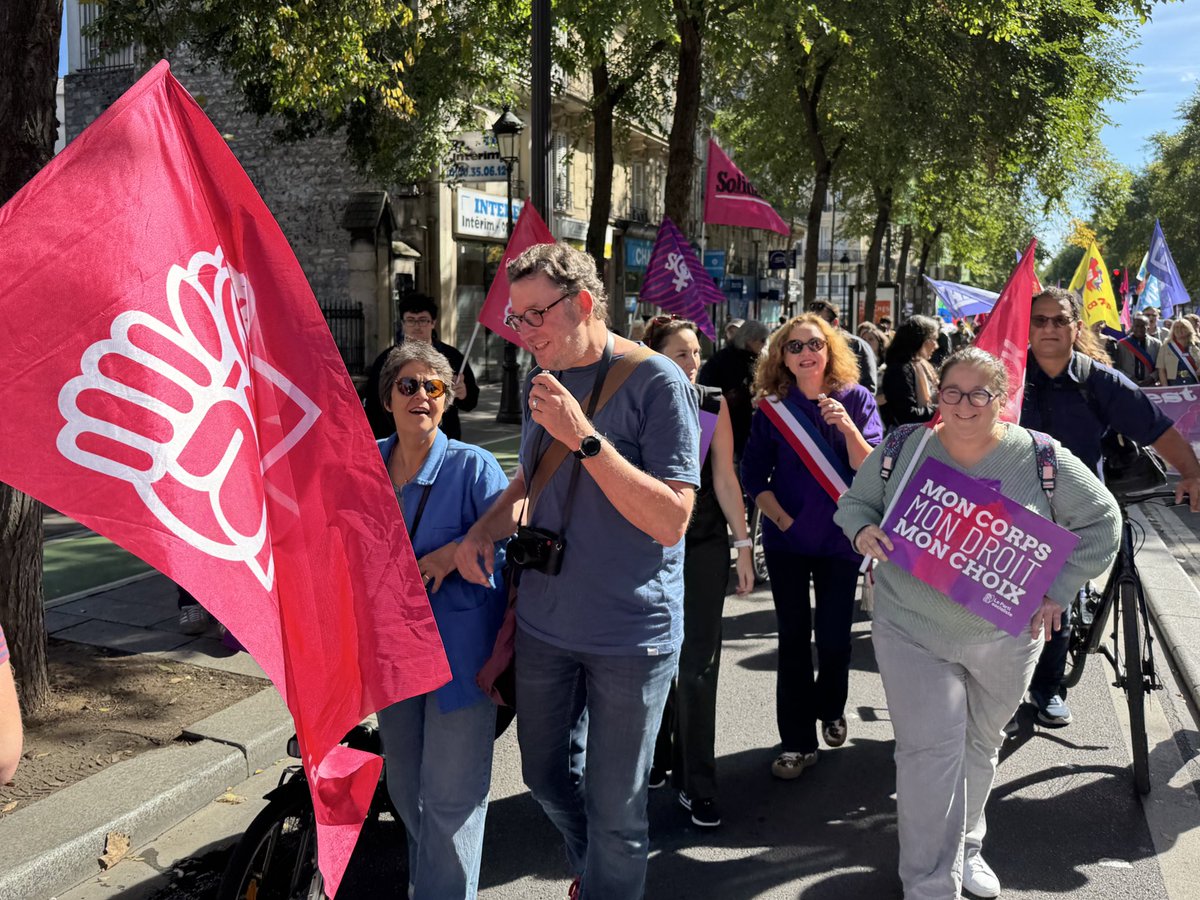 🟣 Mon corps, mon droit, mon choix !

✊ En cette journée mondiale du droit à l’IVG, les socialistes réaffirment avec force leur soutien à ce droit fondamental, partout en France et dans le monde.