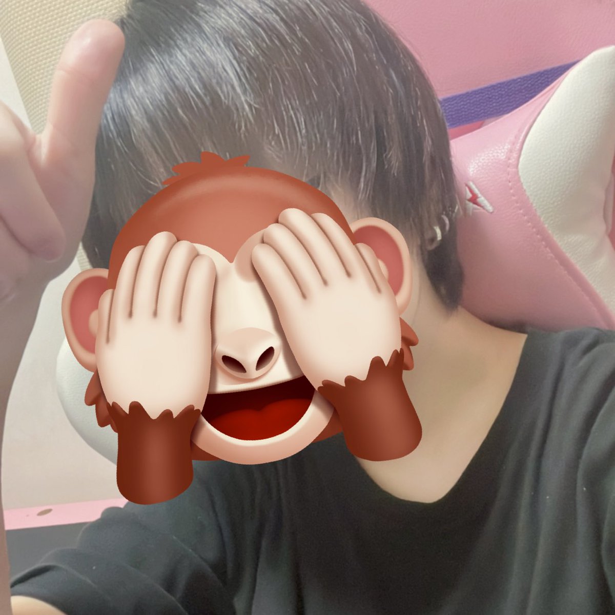 napi_dazo_2's tweet image. 昨日配信で見せた今の髪の毛~✂️
