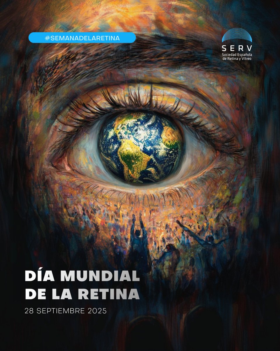RetinaSERV's tweet photo. 🌍 Hoy conmemoramos el Día Mundial de la Retina, una fecha para reflexionar sobre los logros alcanzados, los retos que aún nos esperan y la importancia de seguir construyendo juntos el futuro de nuestra especialidad. https://t.co/ym31FL0hOT
