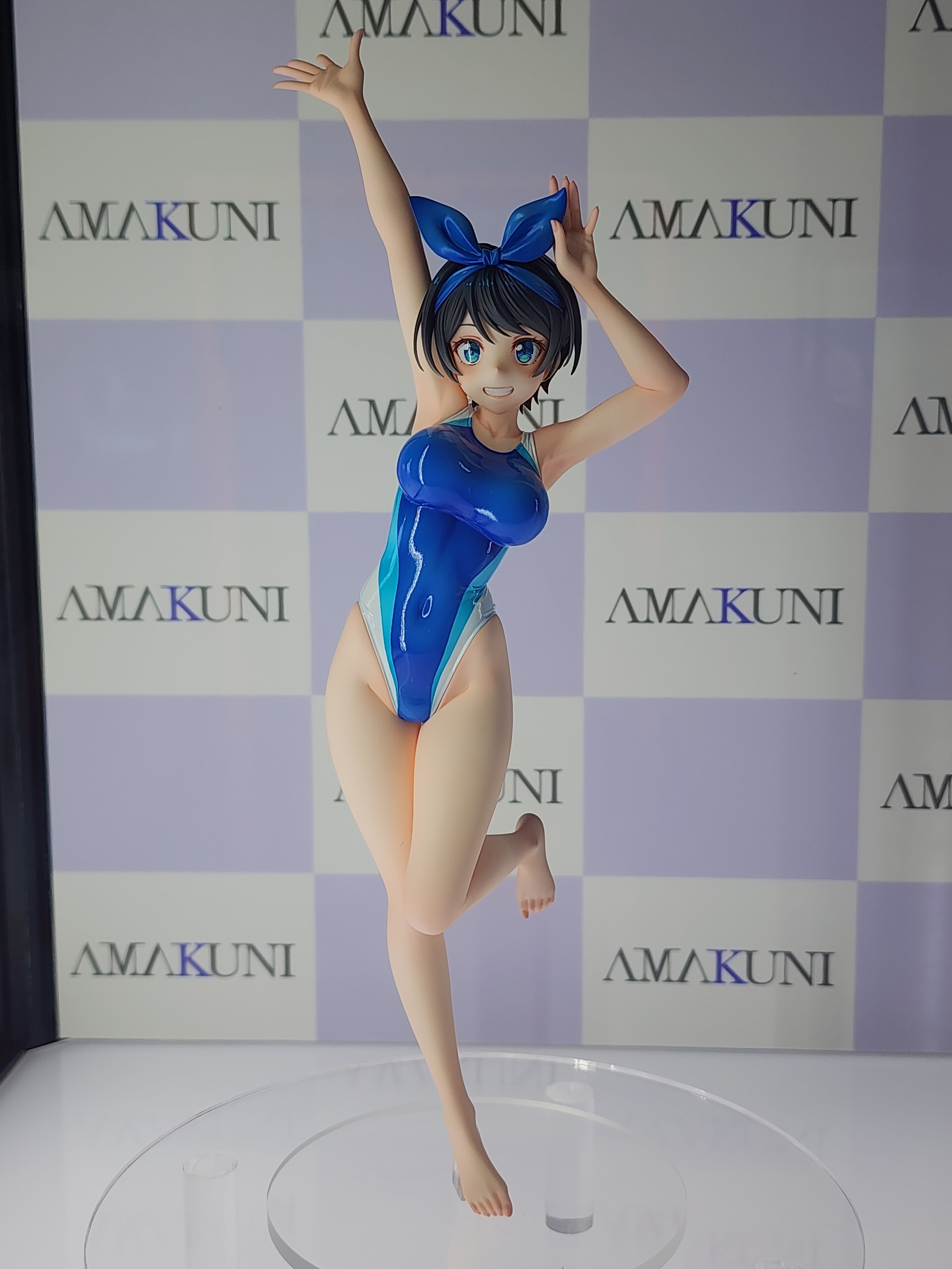 h様へ感謝お嫁入り‼️フィギュリン強運の「BLUEとGOLDの