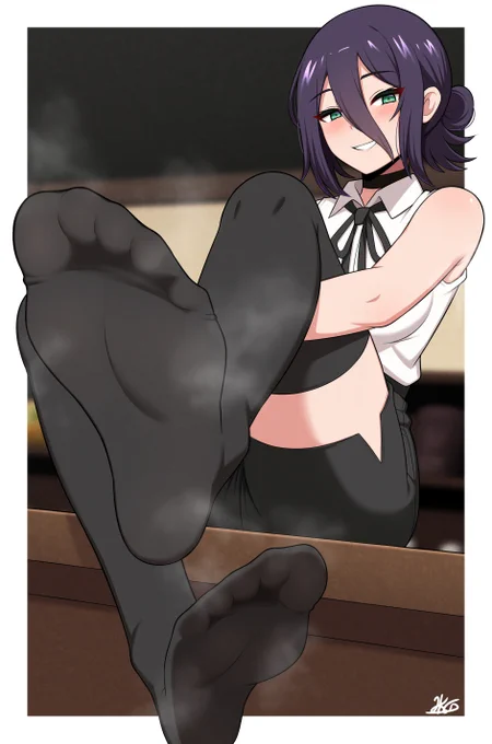 レゼのむれむれニーソ
