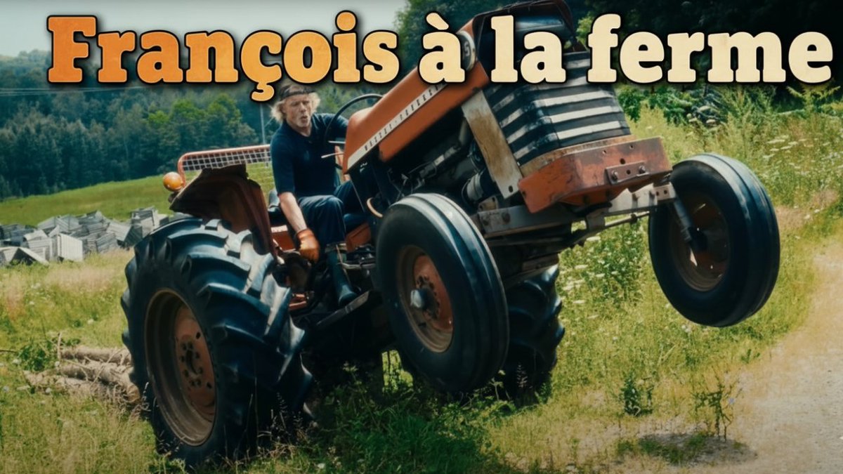 Vous avez aimé Un chef à la cabane? Moi oui!
Vous avez aimé Clarkson’s Farm? Moi oui!

Alors vous allez aimer François à la ferme! 🎥

On vous ouvre la porte de la ferme pour vous montrer le quotidien d’un entrepreneur, avec l’envers du décor et les histoires qui viennent avec.