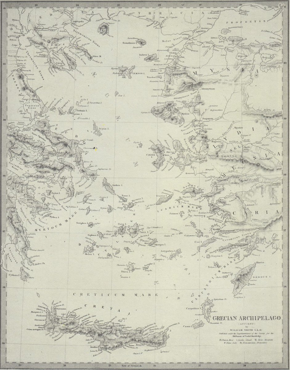 🌊¿En plena crisis existencial y pensando en hacerte a la mar? 
'Las islas', canción tradicional de K. Roukounas (1939), te da las claves para ser comerciante marino por todo el Egeo y vivir la vida yendo al Pireo a vender la mercancía. (Spoiler: después se arrepiente):