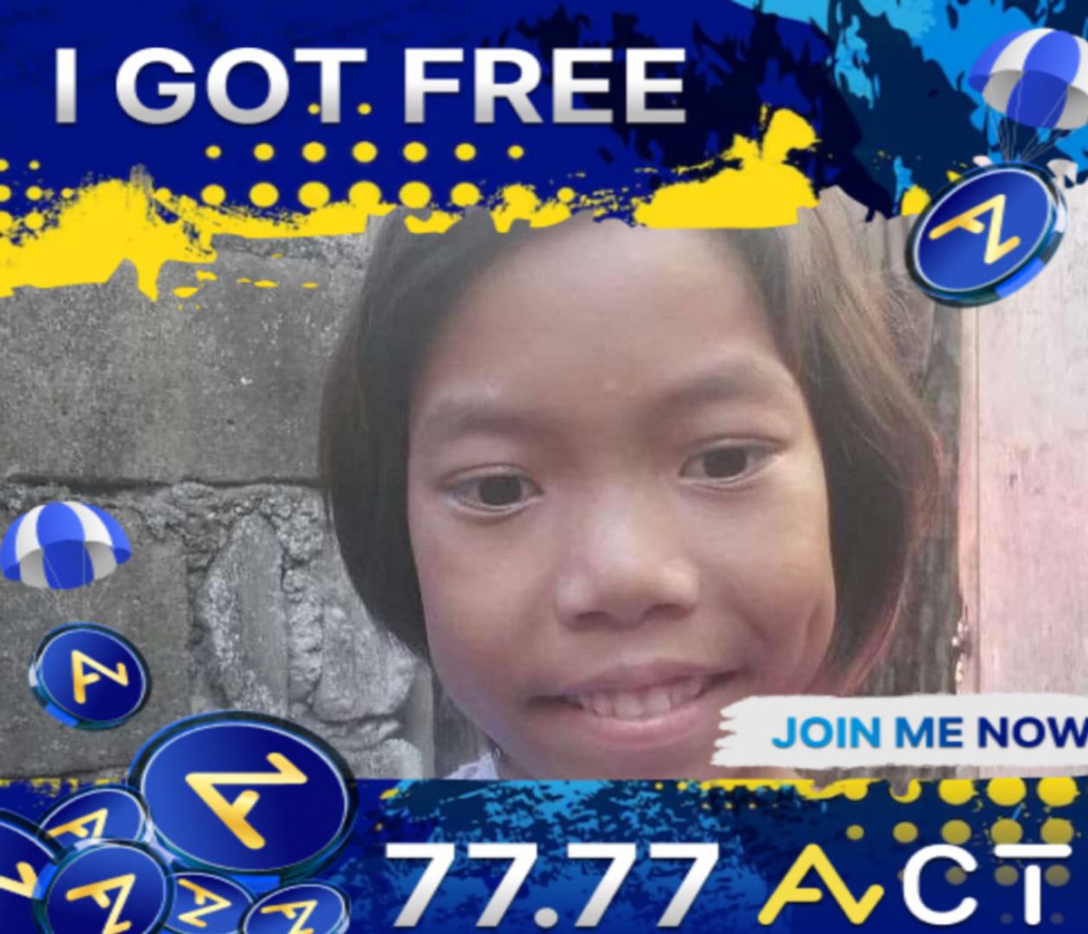 fgrrskh's tweet photo. I just received $ACT 77.77 ACT (ACET) for FREE…!!!! from: https://t.co/plxcDu82hh
All my friends can claim this Too!
you’ll fall in love with the true king of DeFi!
#GetFreeACET #iLoveACET #inACETweTrust #ACTisThePeople https://t.co/tPajW2nk2B