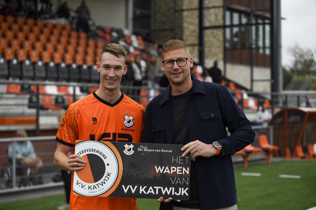 vvkatwijk's tweet photo. Dylan van Wageningen is door de SV uitgeroepen tot MOTM! Wie was jou MOTM? #vvkatwijk #KATijs https://t.co/a4kotA1FGf