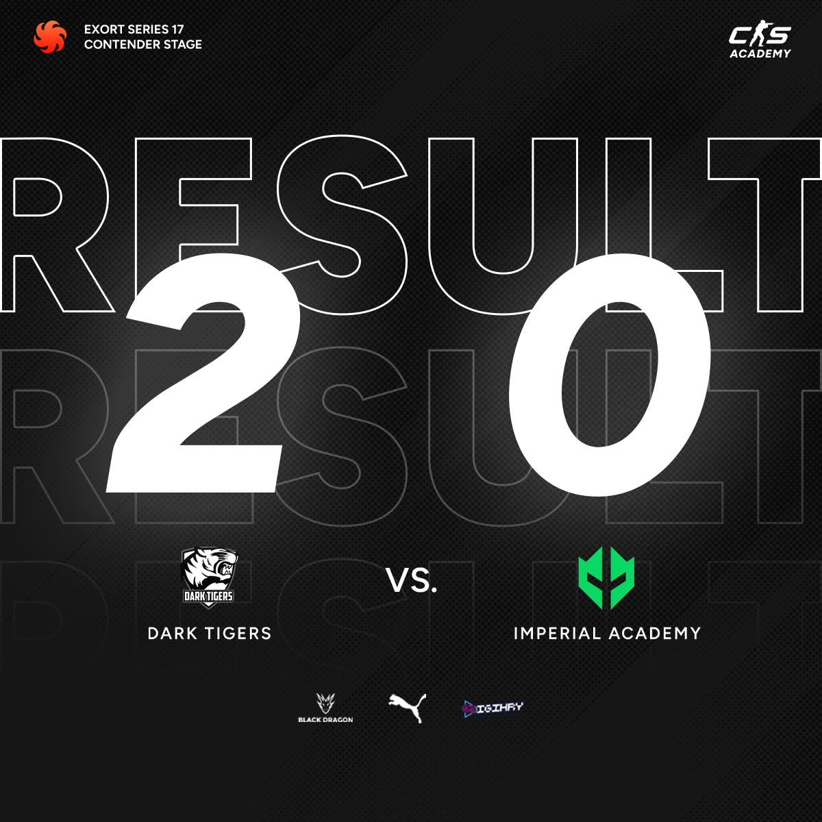 Akademka si připisuje druhou výhru v Exort Series! 👍