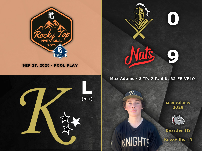 PG Rocky Top Invite - Knoxville, TN - 9.27.25