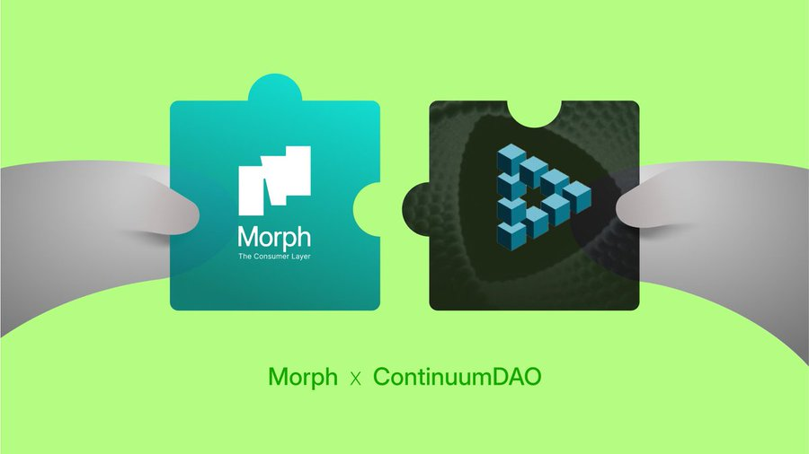 quschdnjs's tweet image. #Morph 之前的举动就能让人看到了它在生态圈内的强势布局。

跟ContinuumDAO和BLASTUP的合作，简直是要把区块链的生态和现实资产的解决方案全面拉起来，不仅在DeFi圈内深耕，还要把更多现实世界的需求纳入其中。

接着是和ORA
