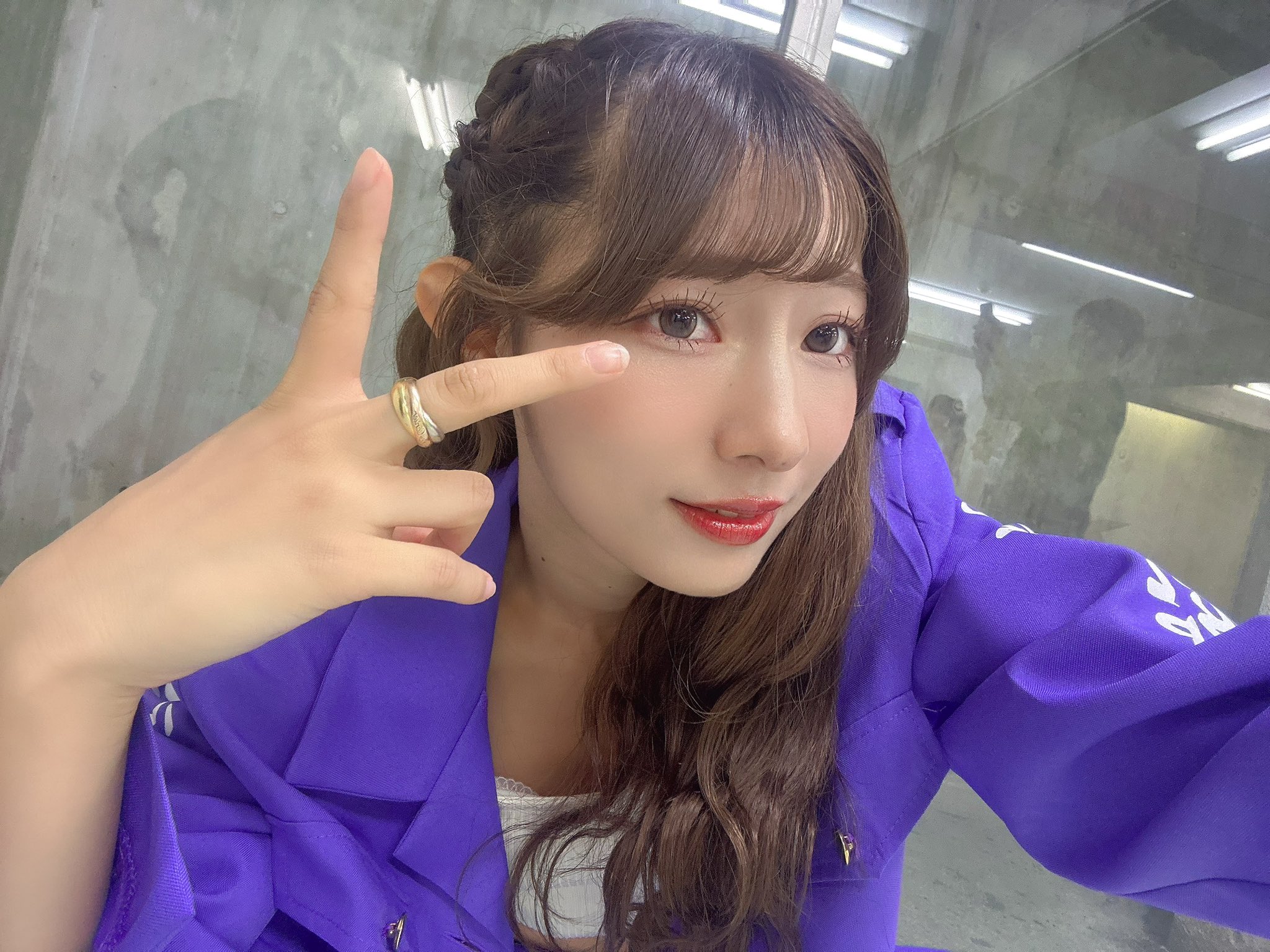 凪　私もただの女の子なんだ　サイン入り　額装 凪 私もただの女の子なんだ サイン入り 額装