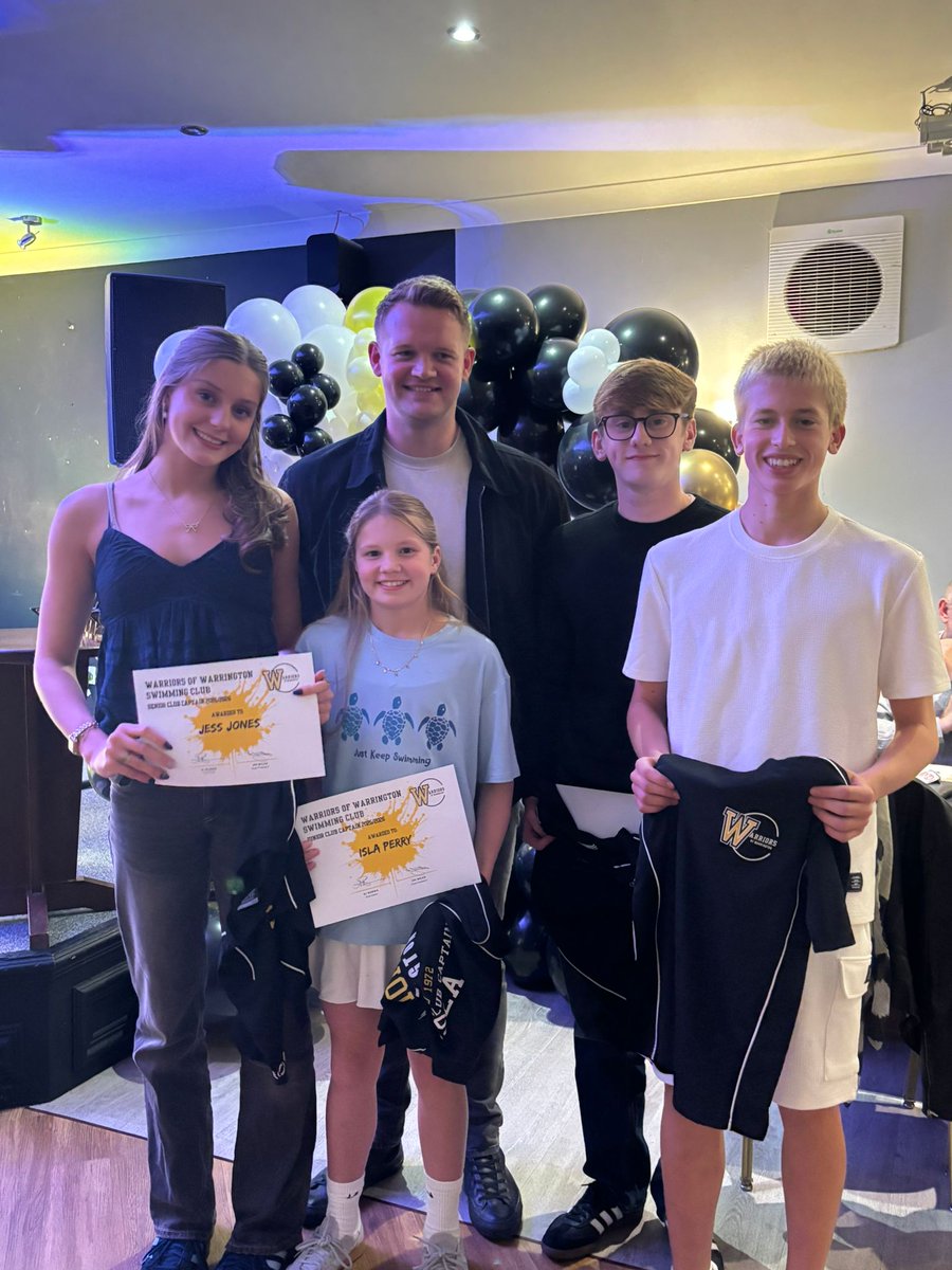 Our 2025/26 Club Captains ✨️ Jess, Isla, Andrew &amp; Leo 💪💛🙌