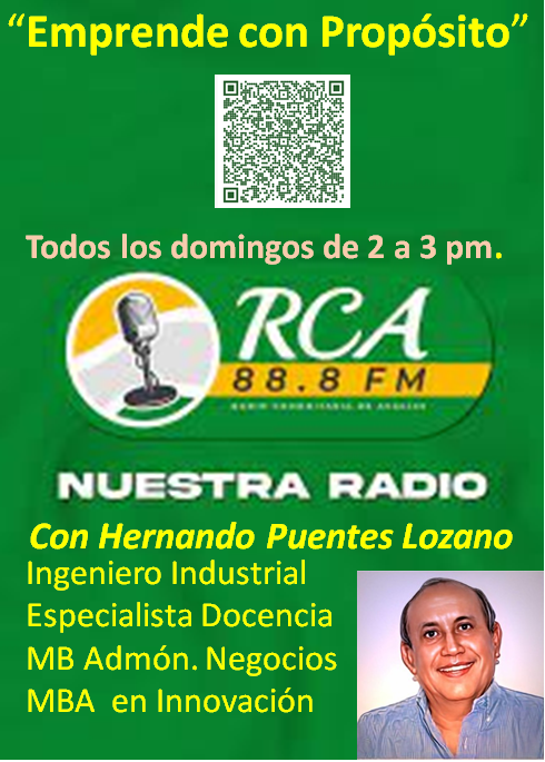 Unemvirtual's tweet photo. Quiero invitarlos a mi programa EMPRENDE CON PROPOSITO a través  de la RCA Radio Comunitaria de Acacias, los DOMINGOS DE 2 a 3 pm. https://t.co/2XNTpN5TDO