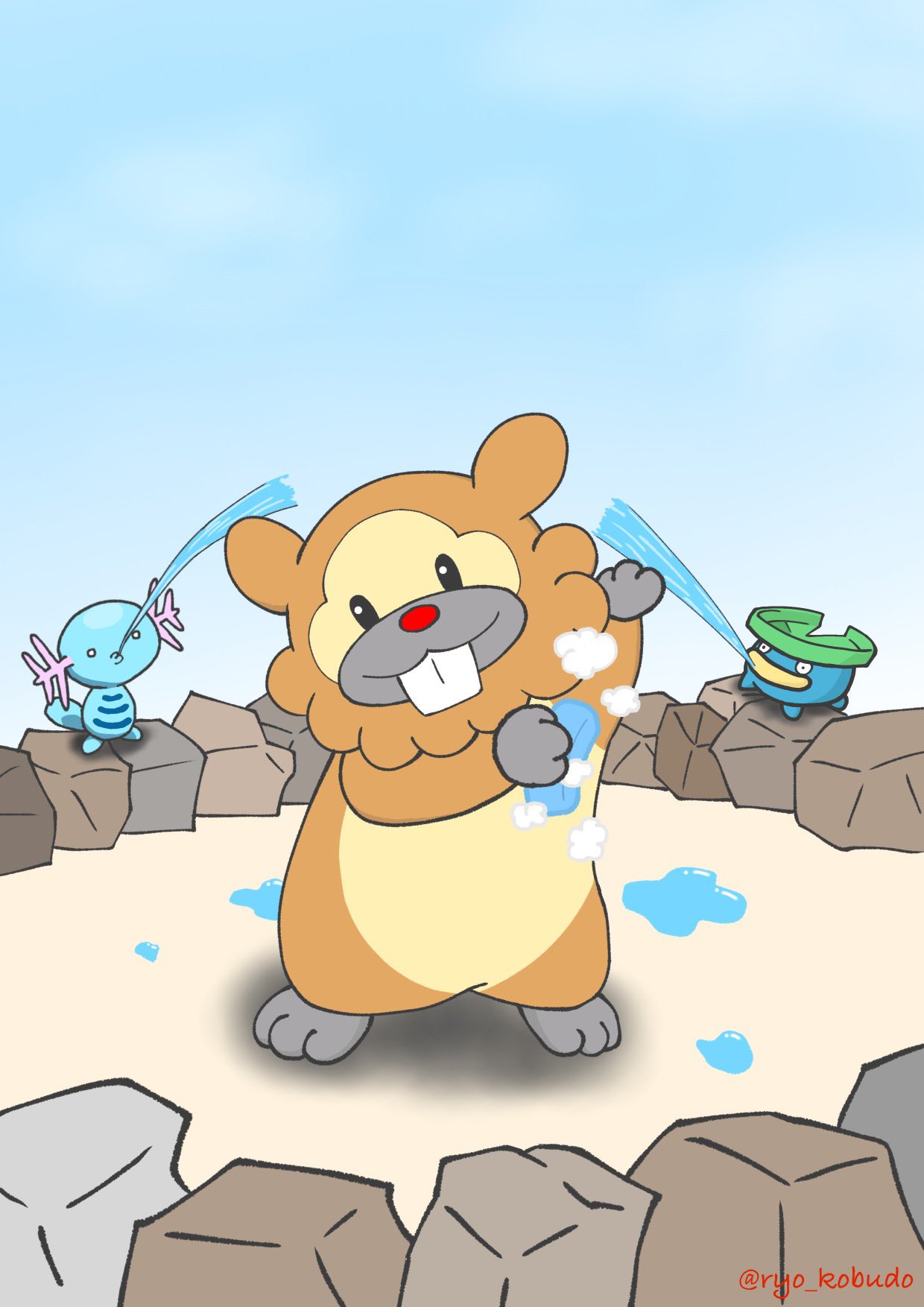 ビッパです ビッパ｜ポケモン図鑑ダイパリメイク｜ポケモン徹底攻略