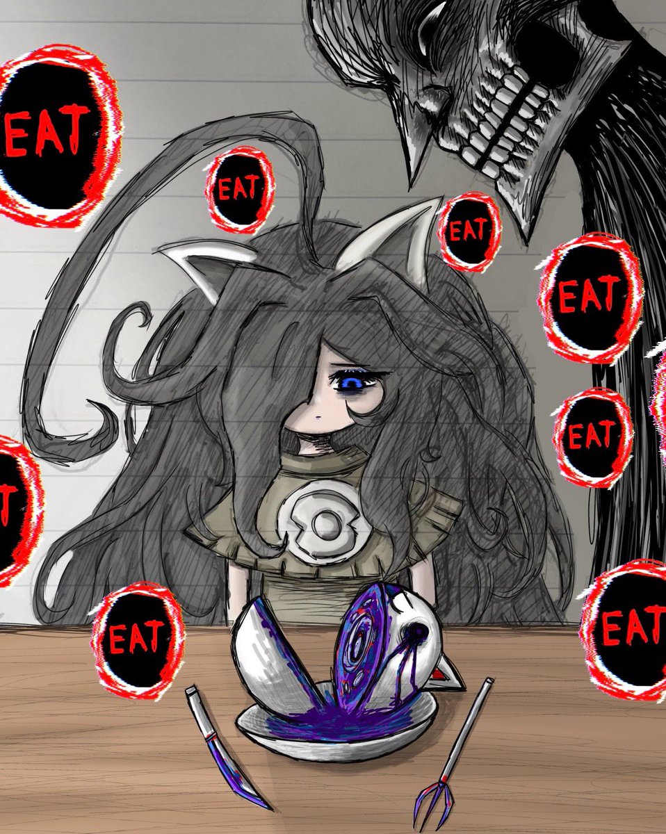 Eat... Cake... Kasli...
#にゃんこ大戦争版深夜の真剣お絵描き60分一本勝負 #にゃんこ大戦争 #TheBattleCats #battlecats