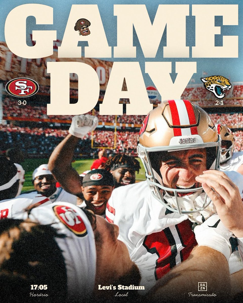 49ersmilgrau's tweet image. HOJE É DIA DE SAN FRANCISCO 49ERS E NADA MAIS IMPORTA!

#FTTB