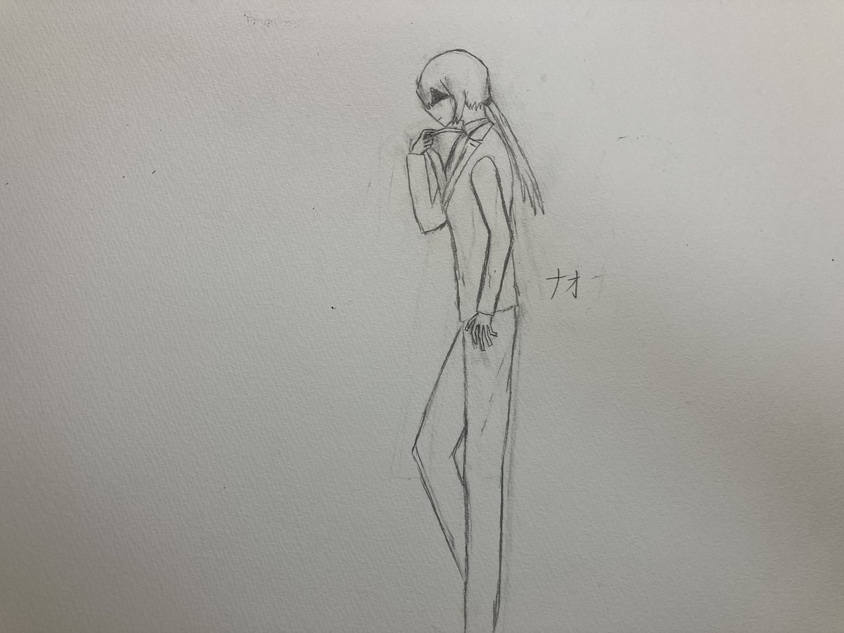 #センメンダイ
1000戸くん描いてもらったので
1番ビジュが好みのナオ氏を