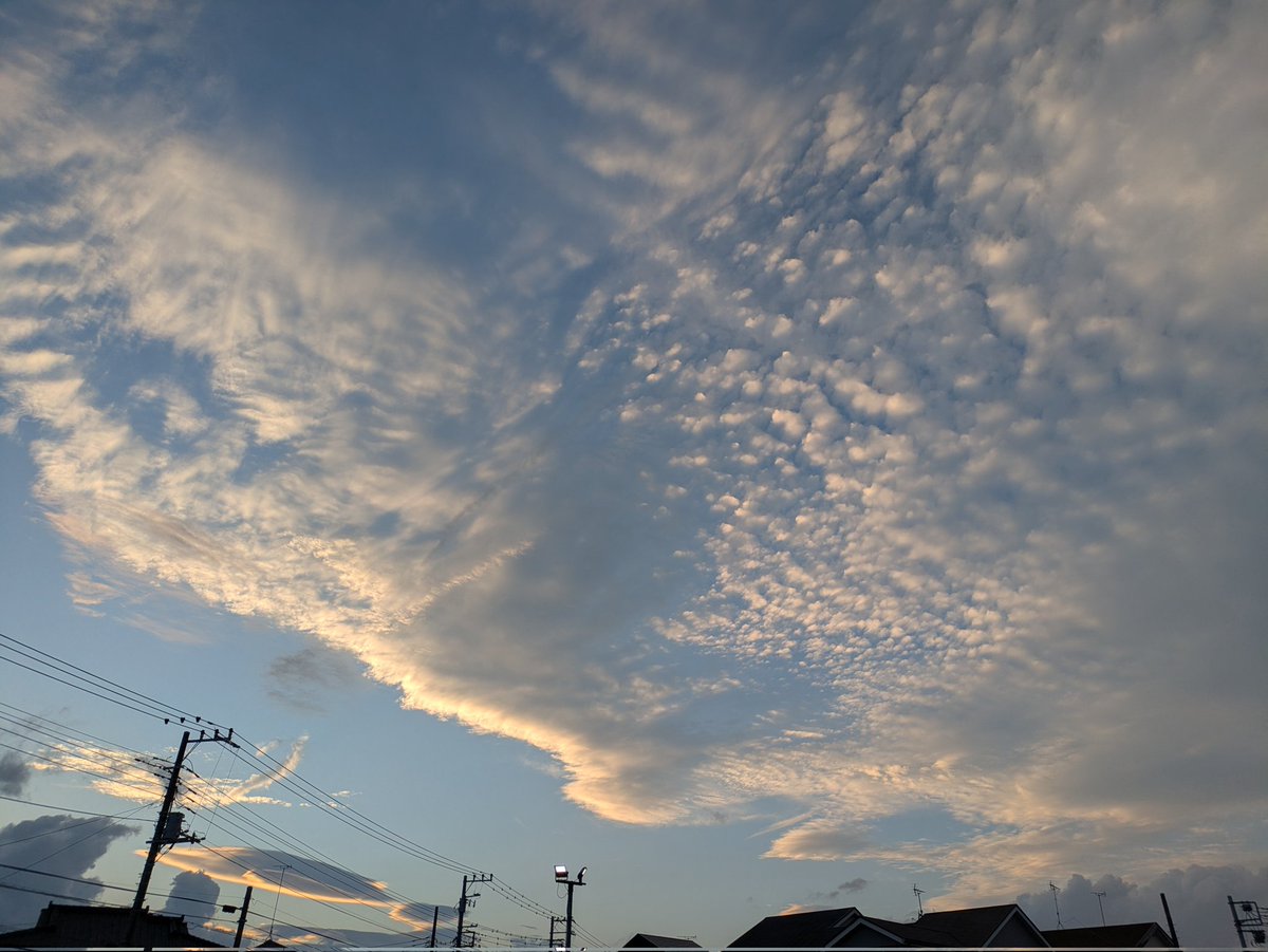夕暮れ時に稽古へ