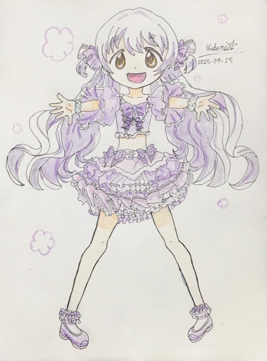 なぎさちゃんの服かわいすぎて描かずにはいられなかった🧀
#MagiaDay #まどドラ #魔法少女まどかマギカ #百江なぎさ